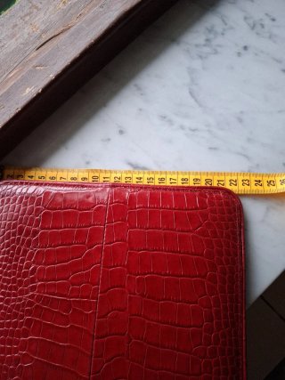 Funda Piel Roja para Tablet/iPad