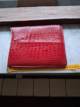 Funda Piel Roja para Tablet/iPad