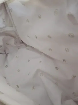 Neceser Dior Blanco y Plateado