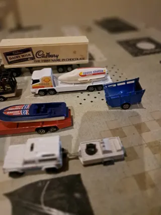 Lote Coches Juguete Camiones Barco Safari