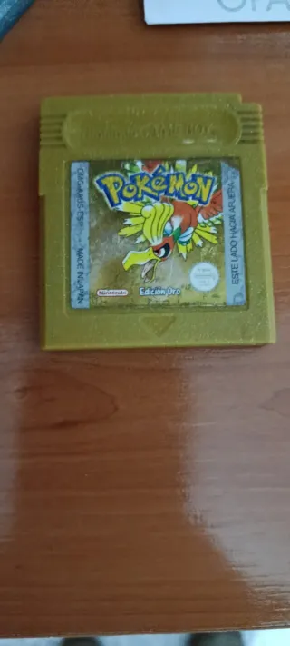 Pokemon Oro Game Boy Edición Española