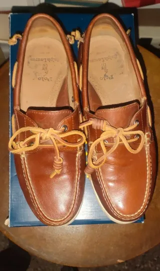 Zapatos náuticos Polo Ralph Lauren marrones