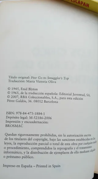 Lote 5 libros