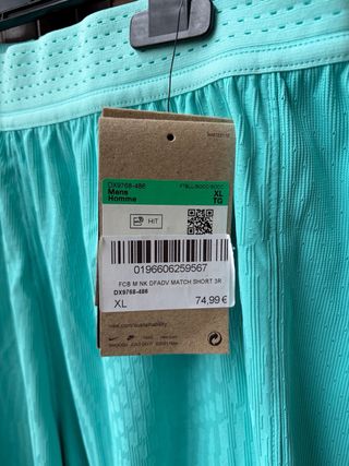 Pantalón Corto FCB Nike