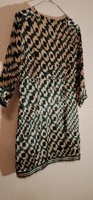 Vestido estampado Mango T. L