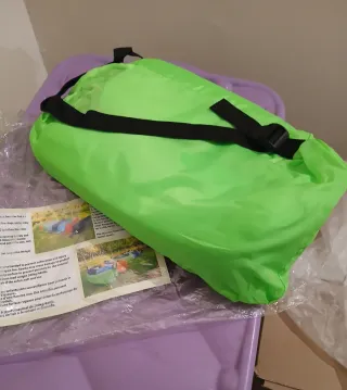 Poltrona gonfiabile da campeggio