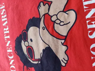 Pijama Verano Mafalda Rojo y Blanco