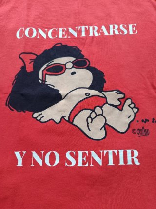 Pijama Verano Mafalda Rojo y Blanco