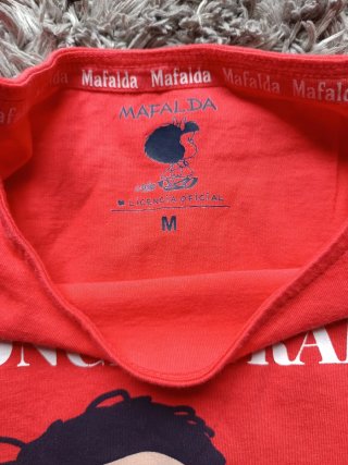 Pijama Verano Mafalda Rojo y Blanco