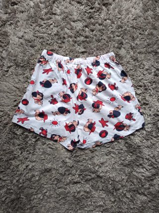 Pijama Verano Mafalda Rojo y Blanco