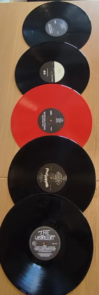 Lote 5 LPs Punk Rock 1 x 17€