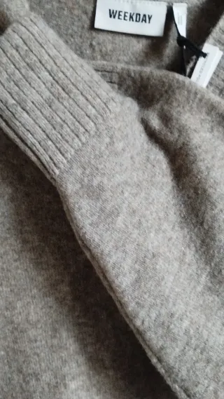 Abito Weekday Beige Taglia Unica