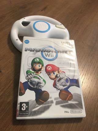 Mario Kart Wii + Volante Wii