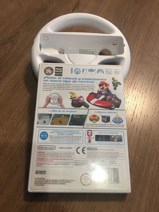 Mario Kart Wii + Volante Wii