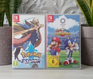 Pack POKÉMON ESPADA + MARIO & SONIC * NSW *