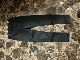 Pantalones Stradivarius Negro Talla 38