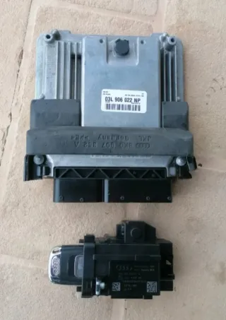 Conmutador arranque, centralita y llave