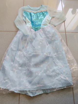 Disfraz Frozen Elsa Talla 6-8