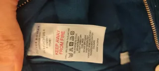 Pantalón de chica de pana fina azulón. Sin uso