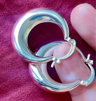 Pendientes Aro Plata 925