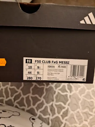 Botas de fútbol Adidas Messi F50 Oro