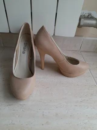 Zapatos de tacón Shana beige talla 36