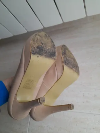 Zapatos de tacón Shana beige talla 36