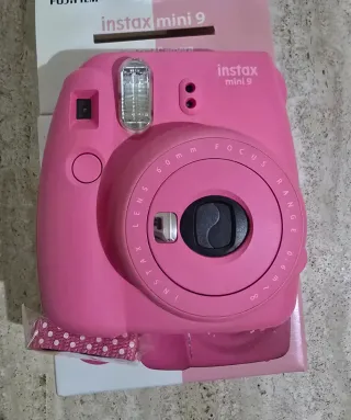 Cámara Instax Mini 9 Rosa Fujifilm