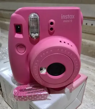 Cámara Instax Mini 9 Rosa Fujifilm