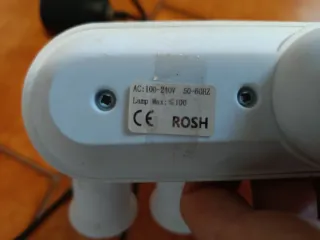 Portalampada 4 attacchi + adattatore