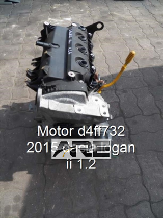 Motor d4ff732 2015 dacia logan ii 1.2.
