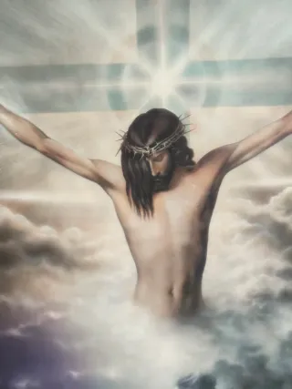 Cuadro Cristo Crucificado Religioso