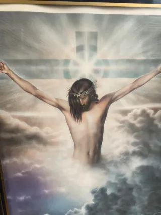 Cuadro Cristo Crucificado Religioso