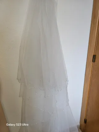 Velo de Novia con Brillo