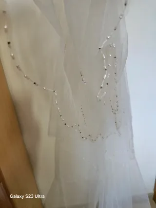Velo de Novia con Brillo