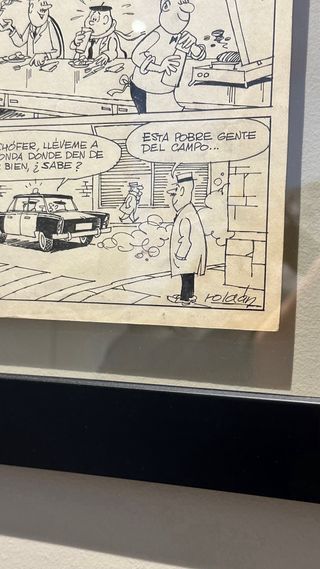 Dibujo Original Luis Roldán - Editorial Bruguera