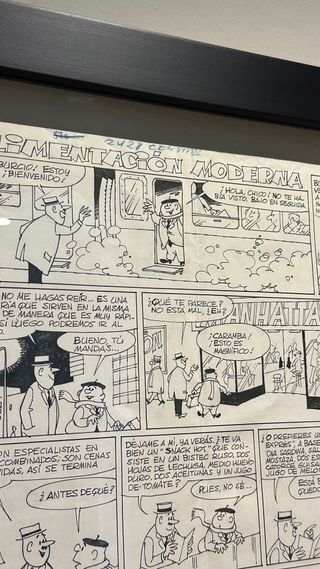 Dibujo Original Luis Roldán - Editorial Bruguera