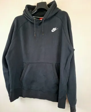 Sudadera Nike Y2K Retro Streetwear Azul marino