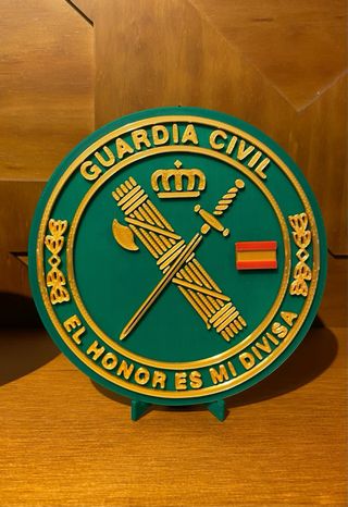 Insignia Guardia Civil El Honor Es Mi Divisa