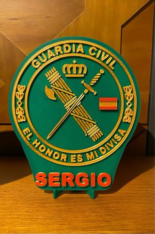 Insignia Guardia Civil El Honor Es Mi Divisa