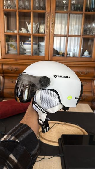 Casco de esquí Talla M con visera