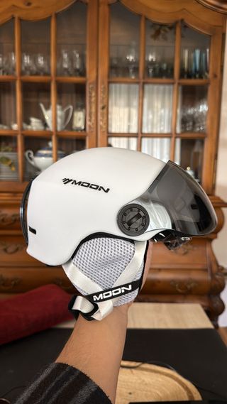 Casco de esquí Talla M con visera