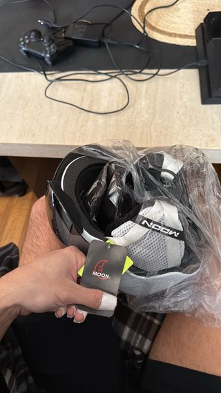 Casco de esquí Talla M con visera