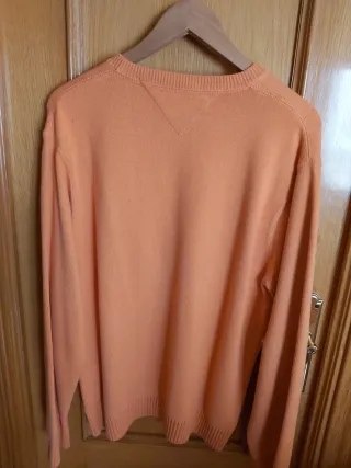 Jersey Tommy Hilfiger Naranja Talla XXL