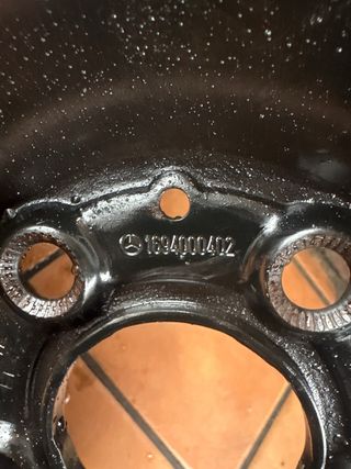 Juego llantas 15” Mercedes-Benz o VW