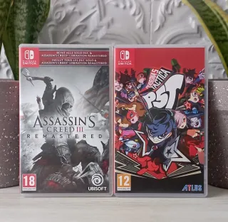 Pack ASSASSIN'S CREED III + PERSONA 5 TACTICA NSW