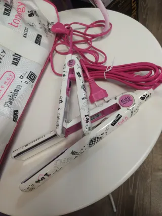 Lote 2 Planchas Pelo Titanio + Bolso Carobels