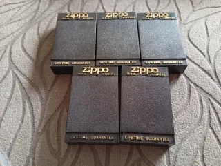 5 Cajas Zippo antiguas Nuevas