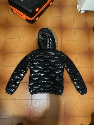 Blauer Piumino Nero Lucido Donna Taglia S