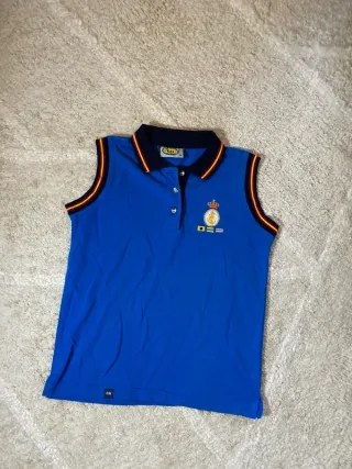 Polo Club Nautico sin mangas azul